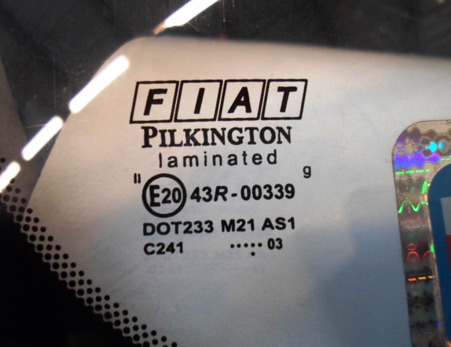 Pilkington szyba samochodowa do Fiat