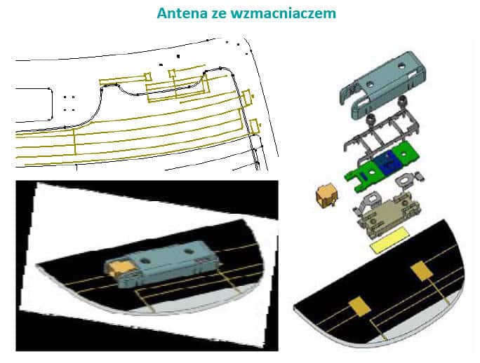 Antena ze wzmacniaczem